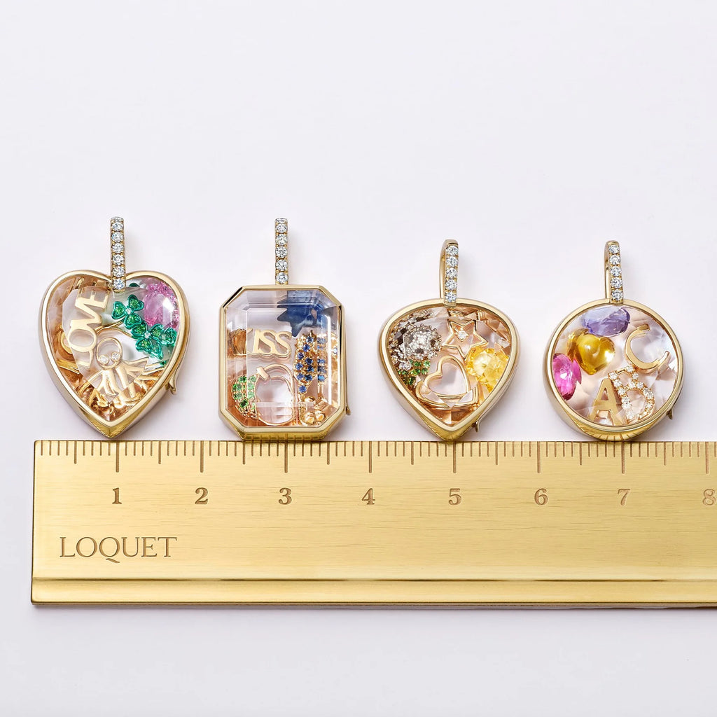 Open Ring Pendant Necklace