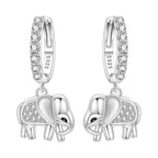Sterling Silver Blue Earrings