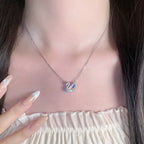 Designer Sterling Silver Pendant Necklace