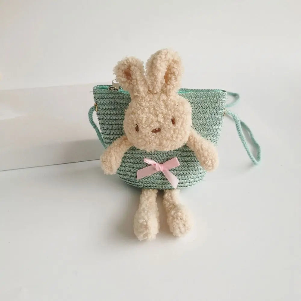 Bear Girl's Colorful Crossbody Purse