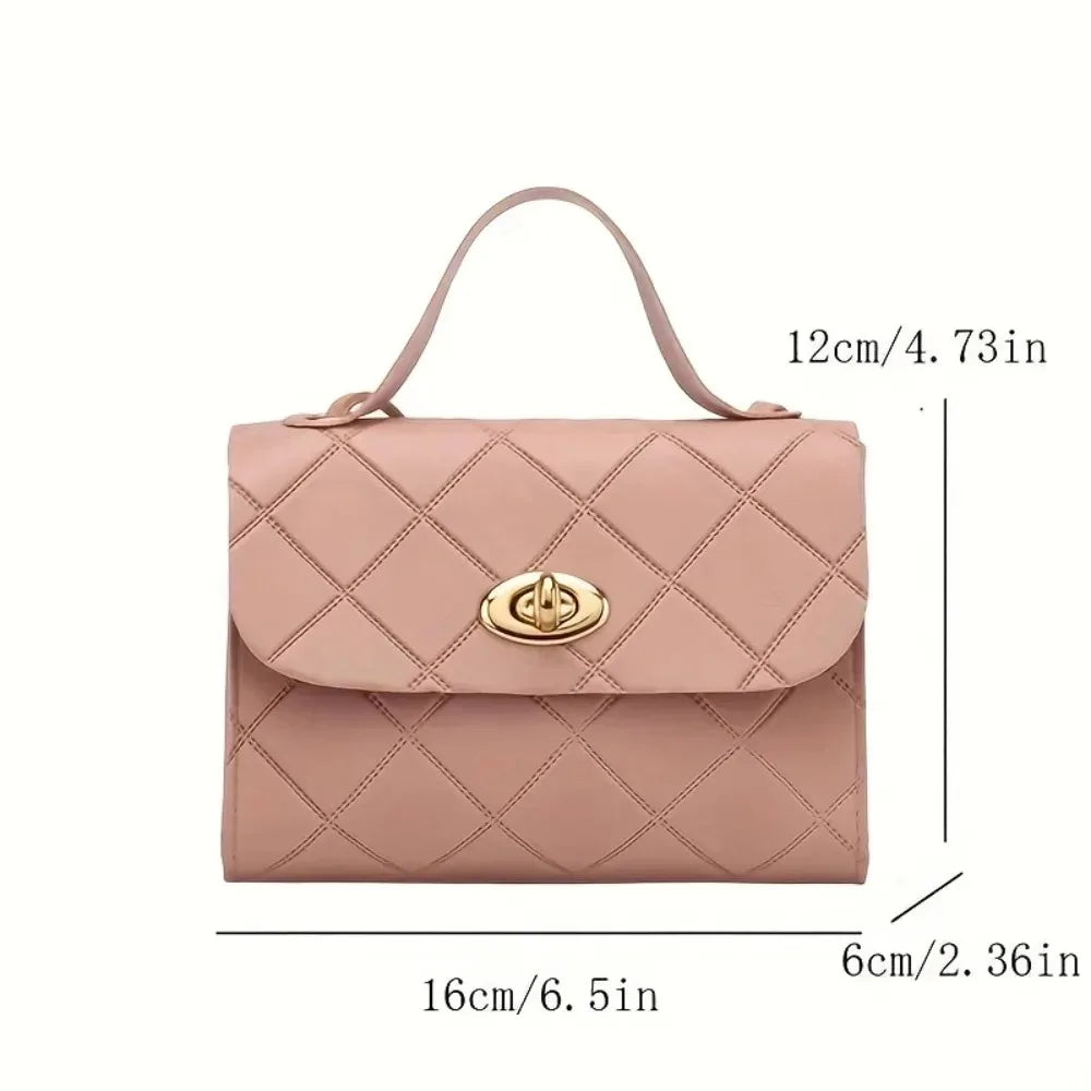 Mini Quilted Diamond Crossbody Purse