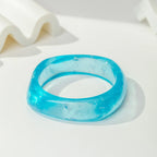 Blue Textured Bracelet
