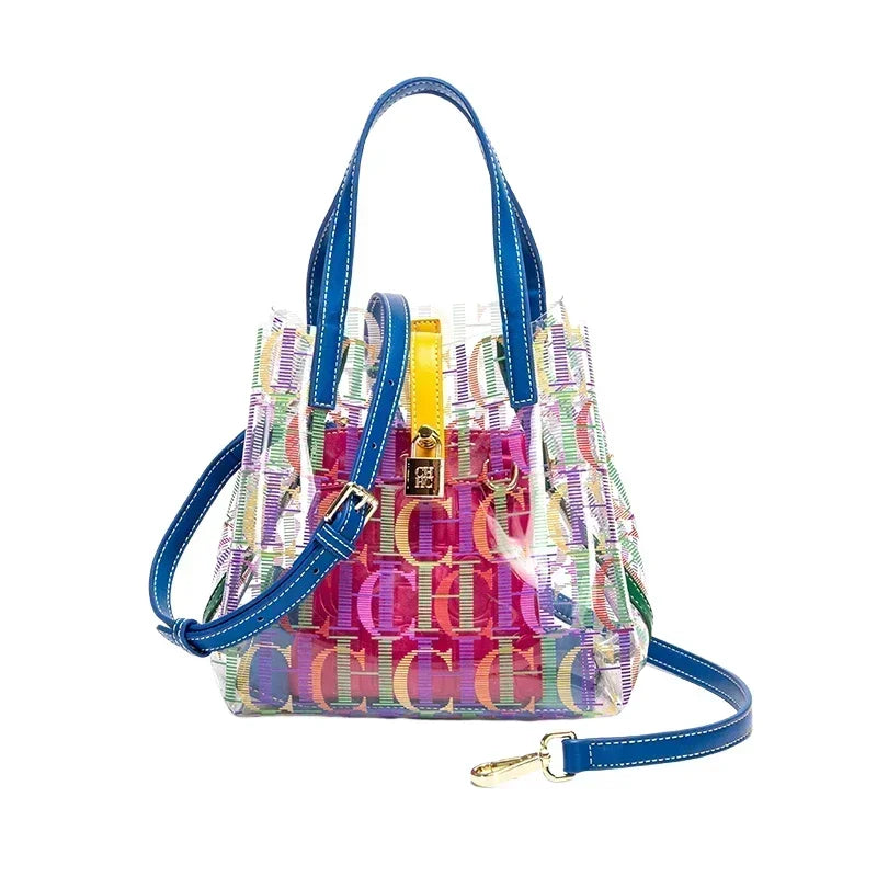 Clear PVC Jelly Tote Bag