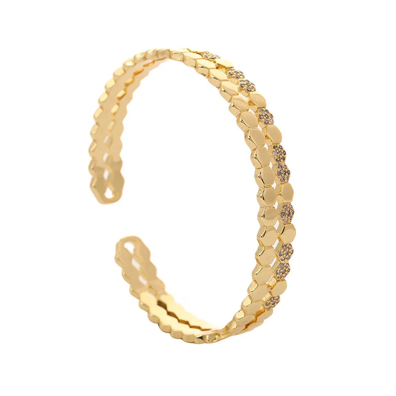 Titanium Steel Plated Bangle