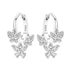 Sterling Silver Blue Earrings