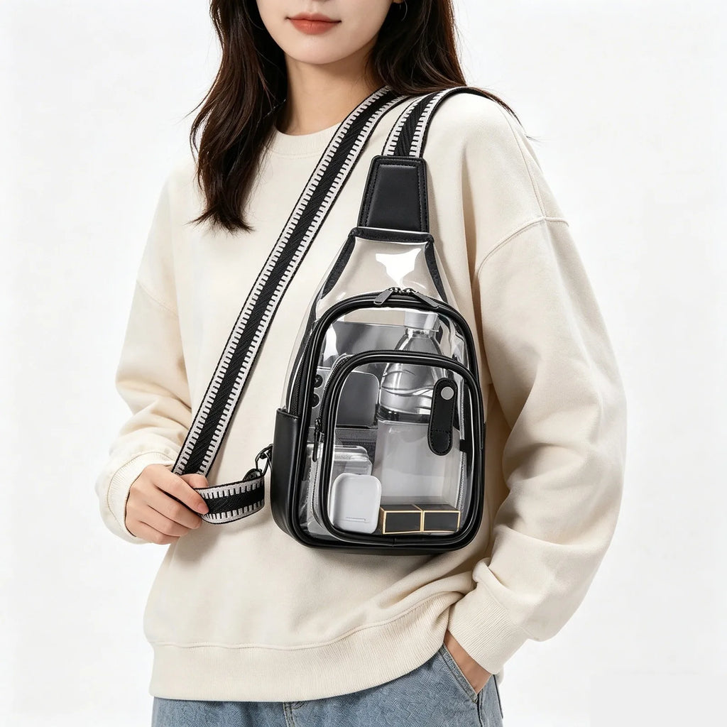 Clear Stadium Crossbody Bag