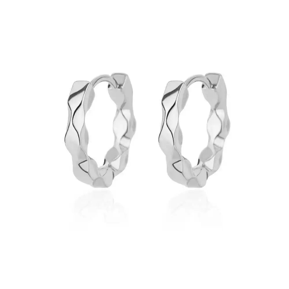 Round Luxurious Stainless Earrings
