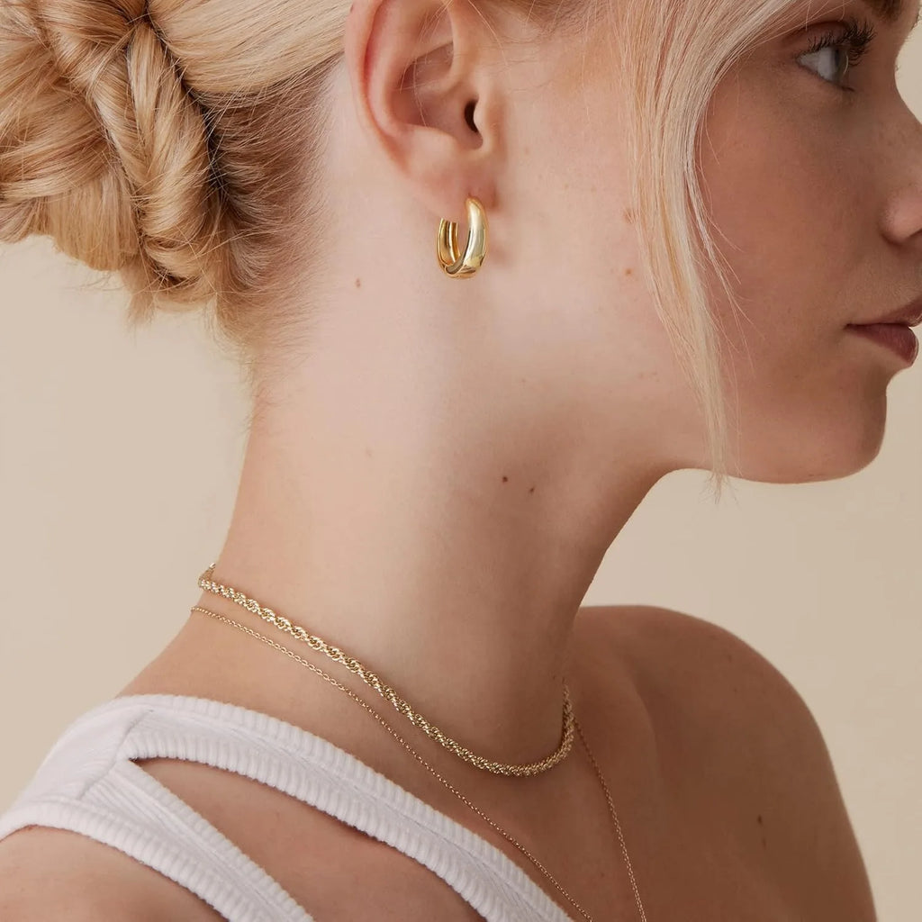 14K Gold Plated Earrings