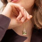 Open Ring Pendant Necklace