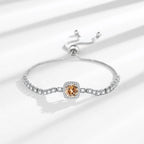 Sterling Silver Carat Bracelet