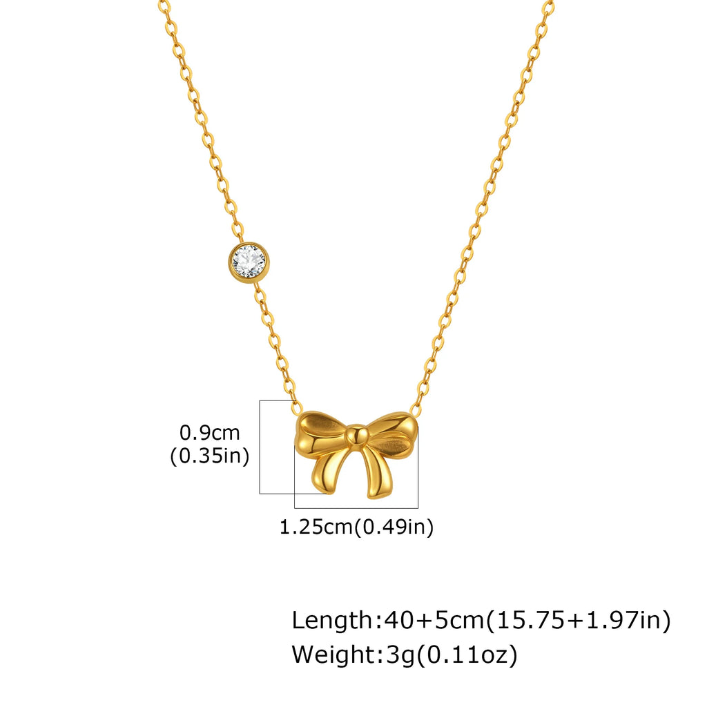 Cubic Zirconia Heart Pendant Necklace