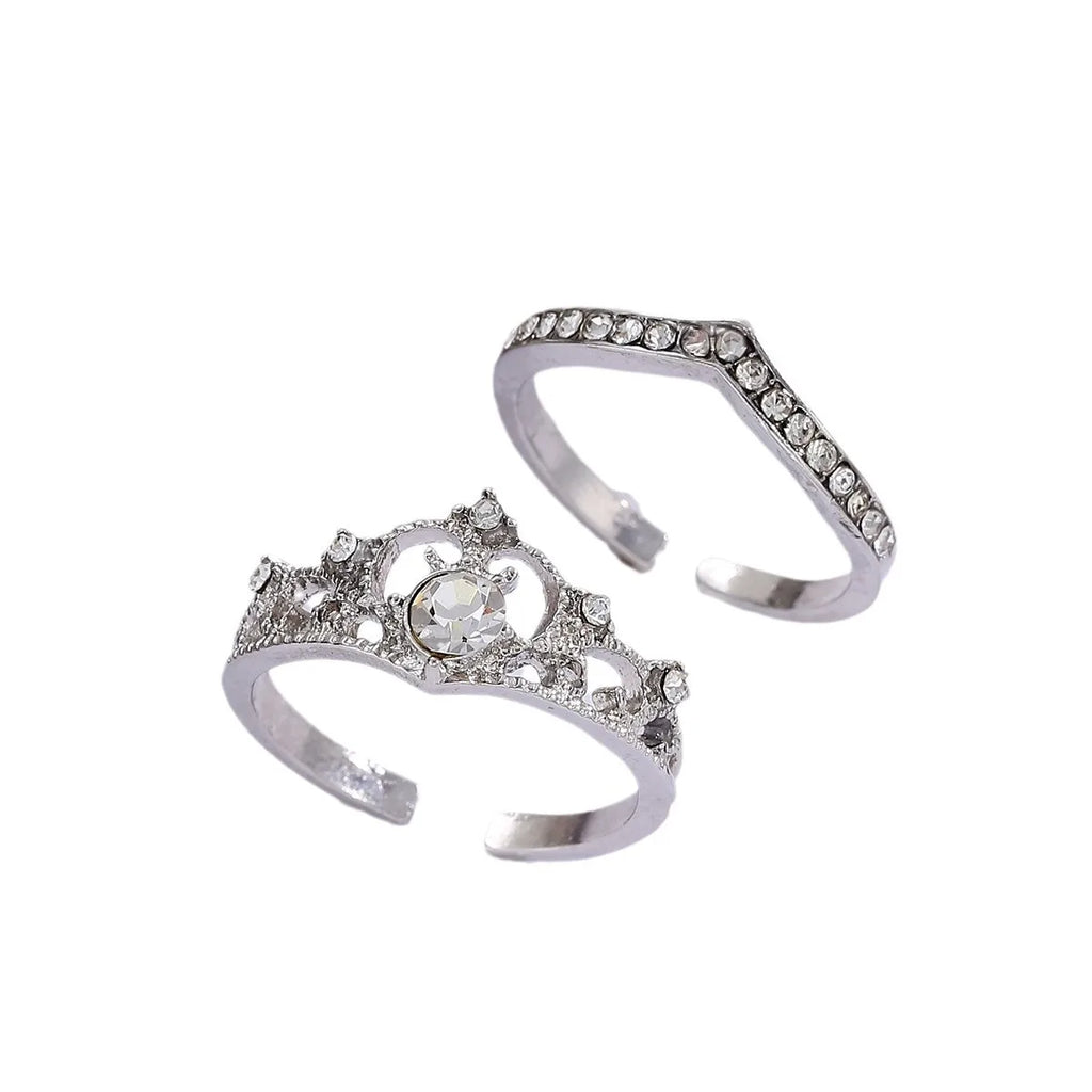 Crystal Crown Ring