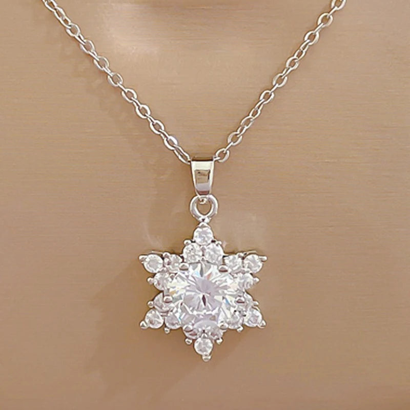 Golden Stainless Steel Pendant Necklace