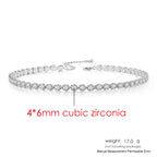 Dainty Oval Crystal Necklace