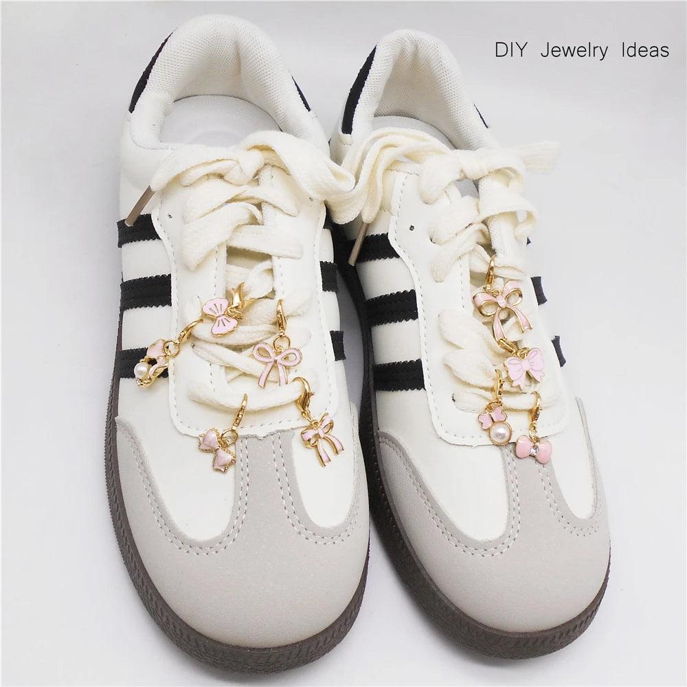 Handmade Alloy Bowknot Charm