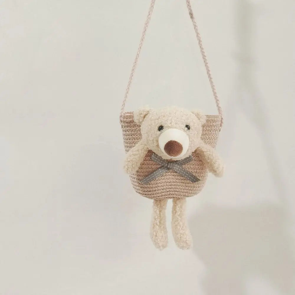 Bear Girl's Colorful Crossbody Purse