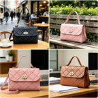 Mini Quilted Diamond Crossbody Purse