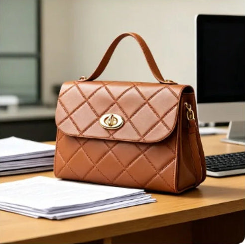 Mini Quilted Diamond Crossbody Purse