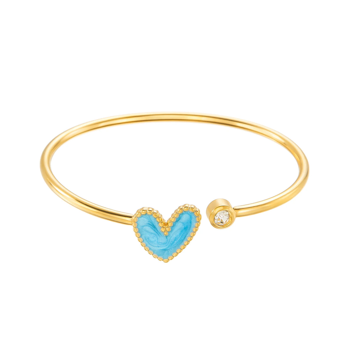 Romantic Drip Oil Bangle
