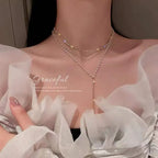 Angel Wings Heart Pendant Necklace