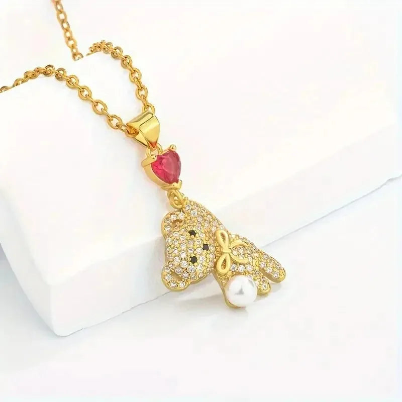 Stainless Titanium Steel Pendant Necklace