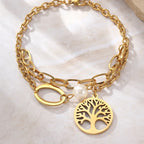 Vintage Water Drop Bangle