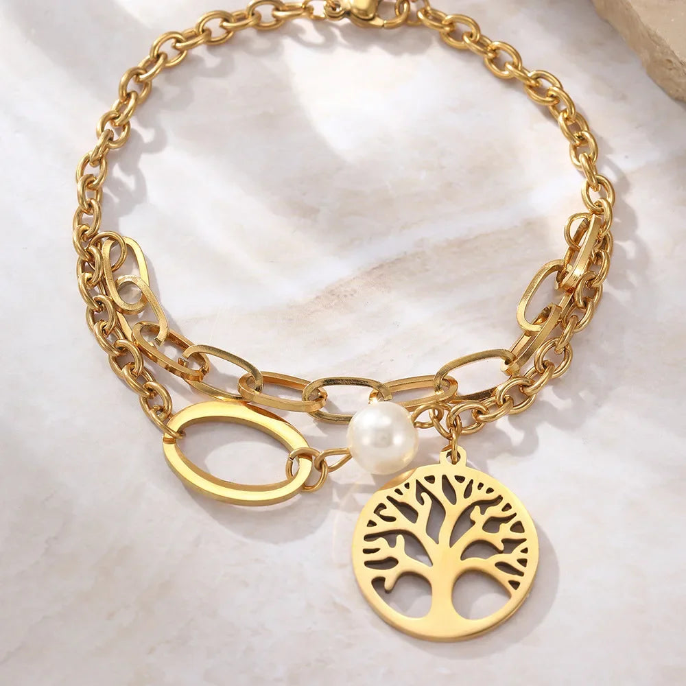 Vintage Water Drop Bangle