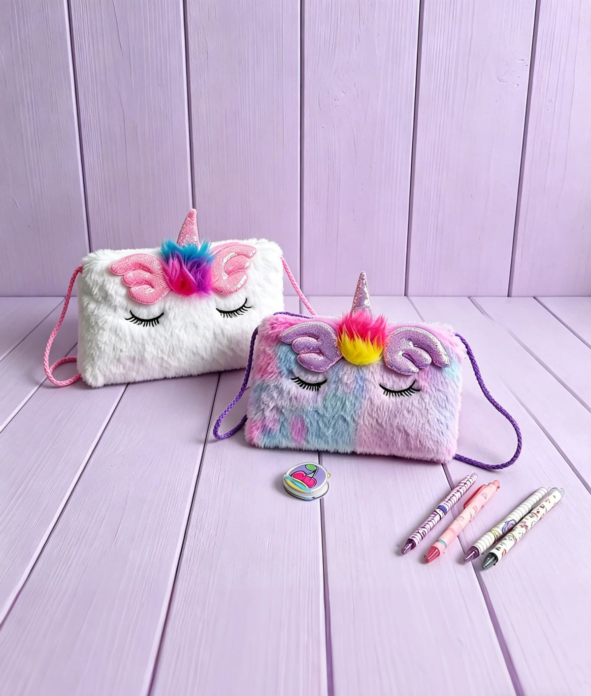 Plush Soft Fluffy Crossbody Purse