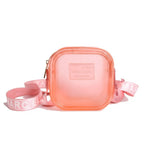 Transparent PVC Jelly Crossbody Bag