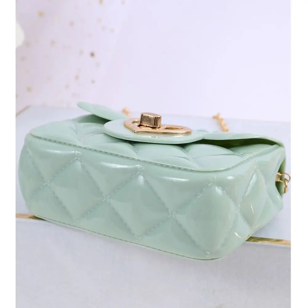 PU Mini Baguette Shoulder Bag