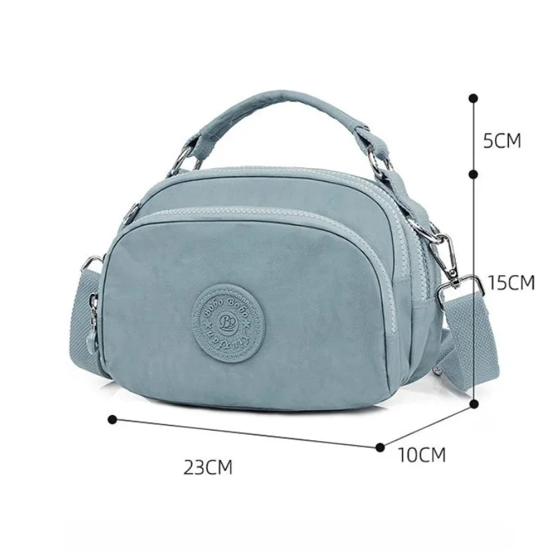 Nylon Doctor-Style Crossbody Bag