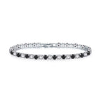 Zirconia Tennis Hip Bangle