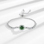 Sterling Silver Carat Bracelet
