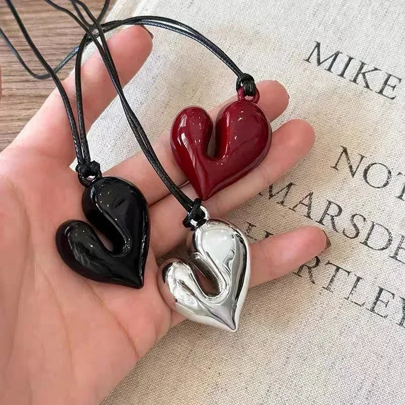 Heart 85CM Adjustable Pendant Necklace