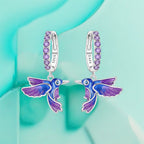 Sterling Silver Blue Earrings