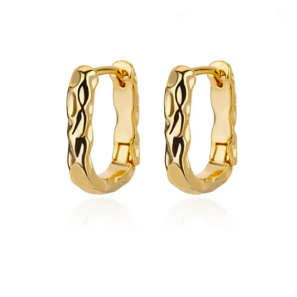 Round Luxurious Stainless Earrings