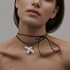 White Peace Dove Pendant Necklace