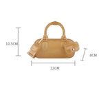 Transparent PVC Pillow Shoulder Bag