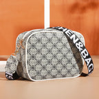 Plaid PU Mini Crossbody Bag