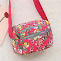 Multi-Layer Nylon Crossbody Bag