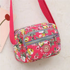Multi-Layer Nylon Crossbody Bag