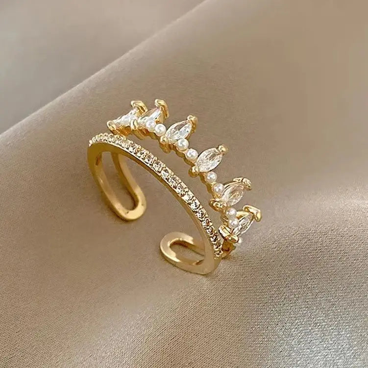 Korean Golden Copper Ring