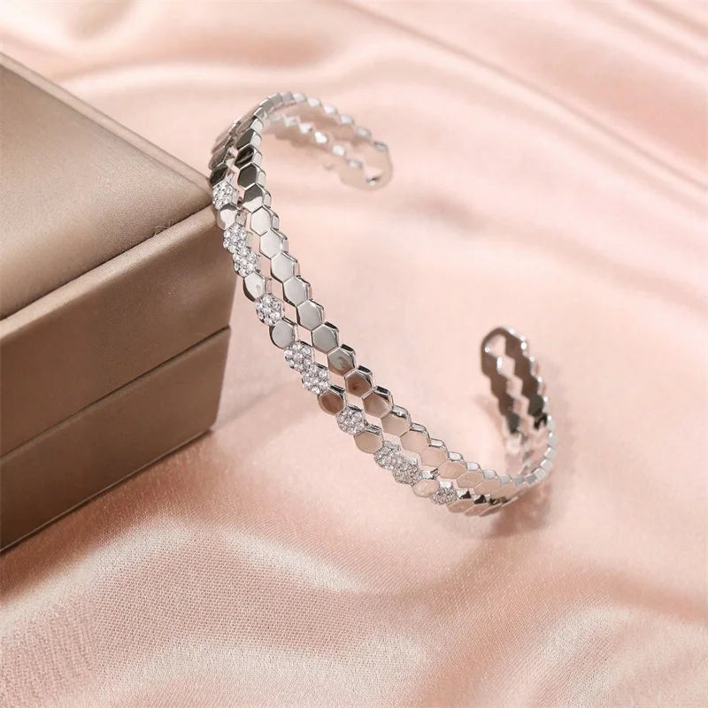 Titanium Steel Plated Bangle