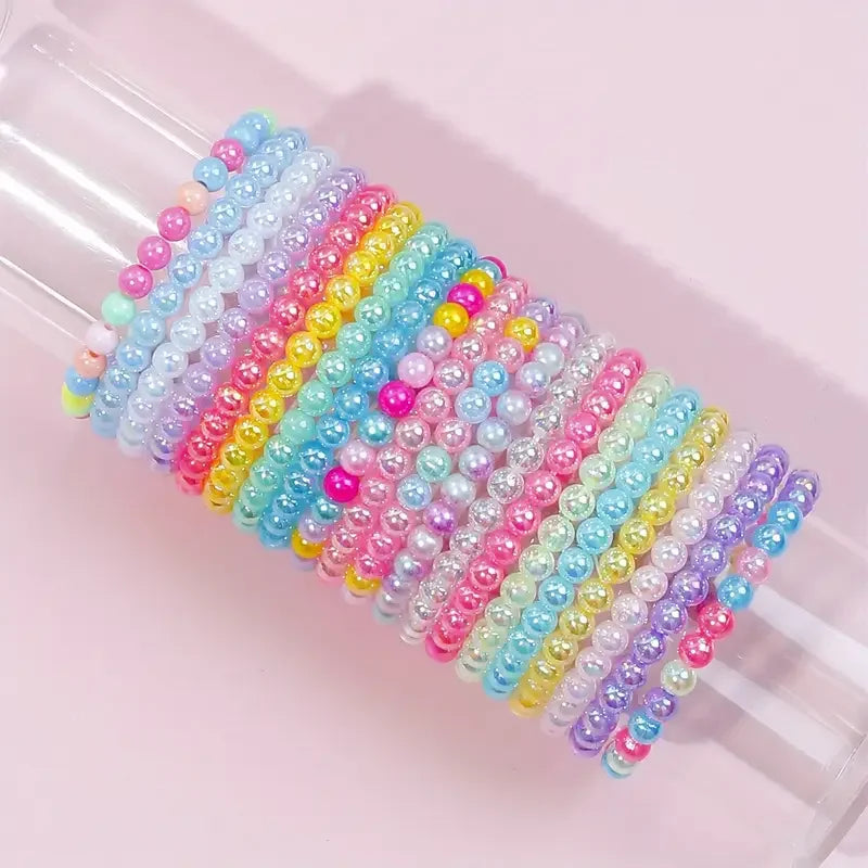 Colorful Beaded Birthday Bracelet