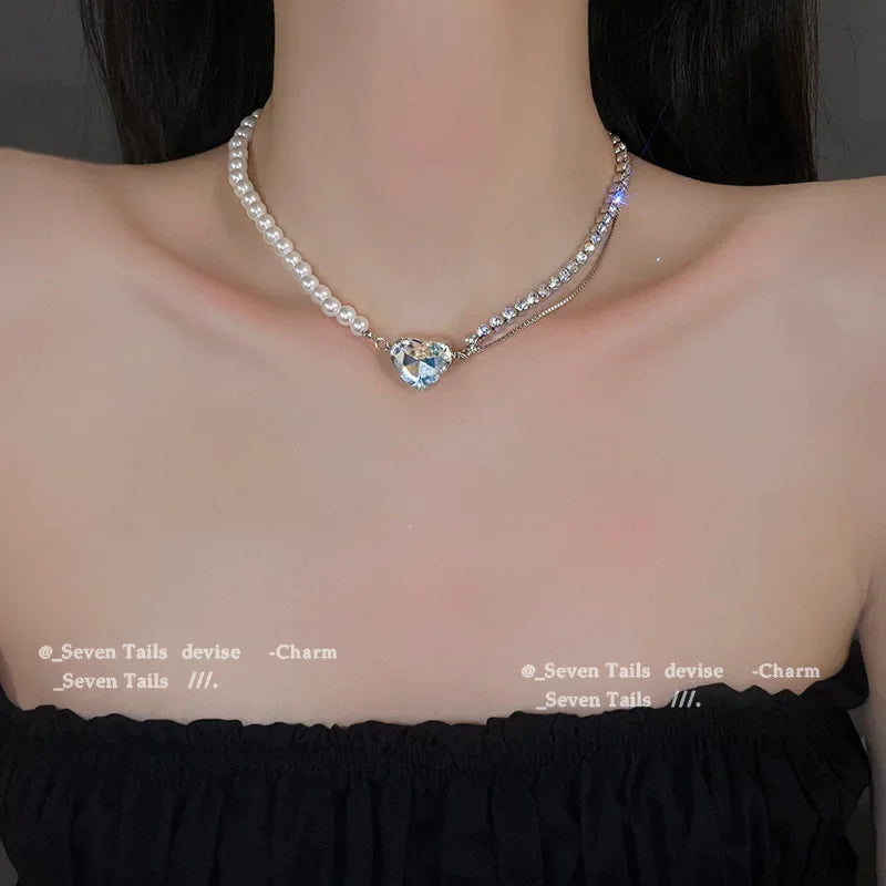 Stainless Steel Peach Pendant Necklace