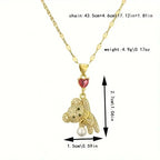 Stainless Titanium Steel Pendant Necklace