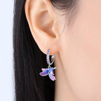 Sterling Silver Blue Earrings