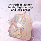 Sequin Rabbit Bow Backpack