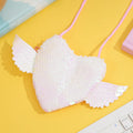 Sequin Heart Coin Shoulder Purse