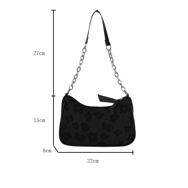 Small Felt Shoulder Bag